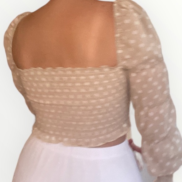 Princess Polly Puff Sleeve Crop Top - Picture 3 of 6
